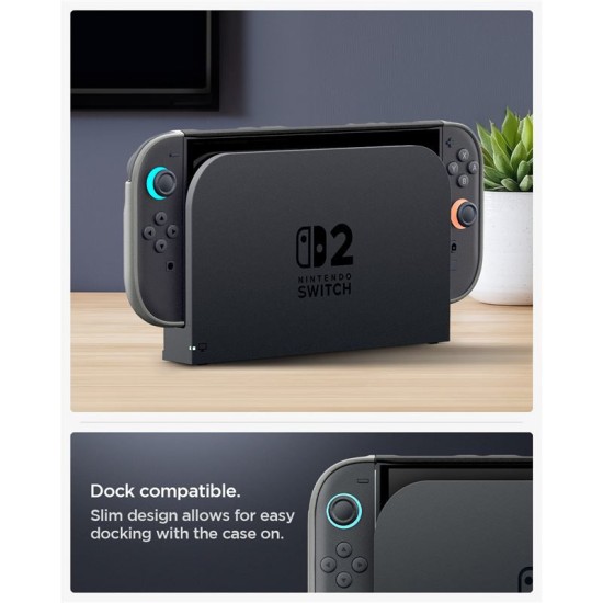 Husa de protectie Spigen Nano Pop pentru Nintendo Switch 2, negru susan (Diverse accesorii, ACS10206) by www.silkase.ro