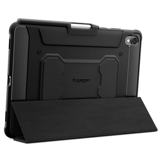 Husa de protectie robusta Spigen Rugged Armor Pro pentru Samsung Galaxy Tab S11, neagra (Ingredi, ACS10149) by www.silkase.ro