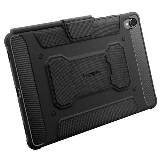 Husa de protectie robusta Spigen Rugged Armor Pro pentru Samsung Galaxy Tab S11, neagra (Ingredi, ACS10149) by www.silkase.ro
