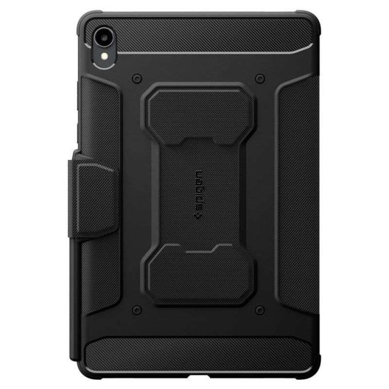Husa de protectie robusta Spigen Rugged Armor Pro pentru Samsung Galaxy Tab S11, neagra (Ingredi, ACS10149) by www.silkase.ro