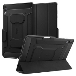 Husa de protectie robusta Spigen Rugged Armor Pro pentru Samsung Galaxy Tab S11 Ultra, neagra