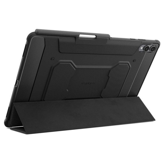 Husa de protectie robusta Spigen Rugged Armor Pro pentru Samsung Galaxy Tab S11 Ultra, neagra (Ingredi, ACS10150) by www.silkase.ro