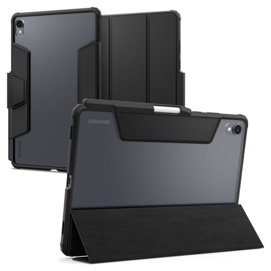 Husa de protectie Spigen Ultra Hybrid Pro pentru Samsung Galaxy Tab S11, neagra (Spigen, Ingredi) by www.silkase.ro Husa de protectie Spigen Ultra Hybrid Pro pentru Samsung Galaxy Tab S11, neagra (Ingredi, ACS10212) by www.silkase.ro