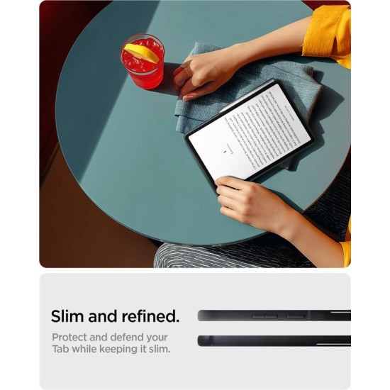 Husă Spigen Nano Pop pentru Samsung Galaxy Tab S11 (2025), Black Sesame Husă Spigen Nano Pop pentru Samsung Galaxy Tab S11 (2025), Black Sesame (Samsung Tab S11, ACS10214) by www.silkase.ro