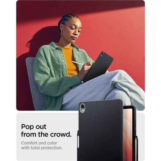 Husă Spigen Nano Pop pentru Samsung Galaxy Tab S11 (2025), Black Sesame Husă Spigen Nano Pop pentru Samsung Galaxy Tab S11 (2025), Black Sesame (Samsung Tab S11, ACS10214) by www.silkase.ro