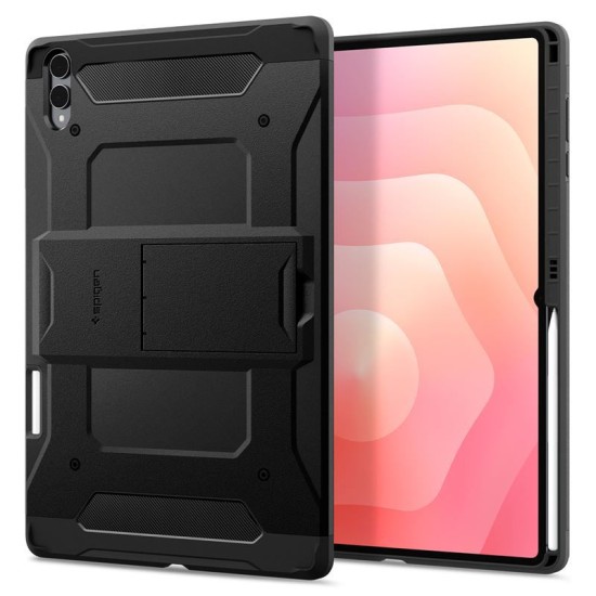 Husa ultra-rezistenta Spigen Tough Armor Pro pentru Samsung Galaxy Tab S11 Ultra, neagra (Spigen, Ingredi) by www.silkase.ro Husa ultra-rezistenta Spigen Tough Armor Pro pentru Samsung Galaxy Tab S11 Ultra, neagra (Ingredi, ACS10218) by www.silkase.ro