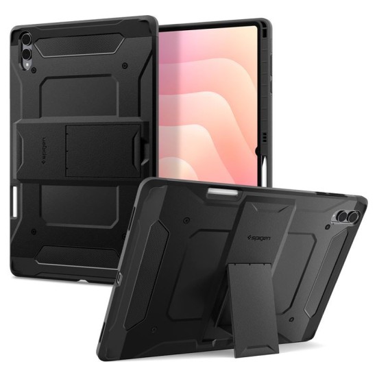 Husa ultra-rezistenta Spigen Tough Armor Pro pentru Samsung Galaxy Tab S11 Ultra, neagra (Spigen, Ingredi) by www.silkase.ro Husa ultra-rezistenta Spigen Tough Armor Pro pentru Samsung Galaxy Tab S11 Ultra, neagra (Ingredi, ACS10218) by www.silkase.ro