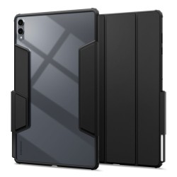Husa tip carte Spigen Air Skin Pro pentru Samsung Galaxy Tab S11 Ultra, neagra