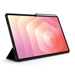 Husa tip carte Spigen Air Skin Pro pentru Samsung Galaxy Tab S11 Ultra, neagra Husa tip carte Spigen Air Skin Pro pentru Samsung Galaxy Tab S11 Ultra, neagra