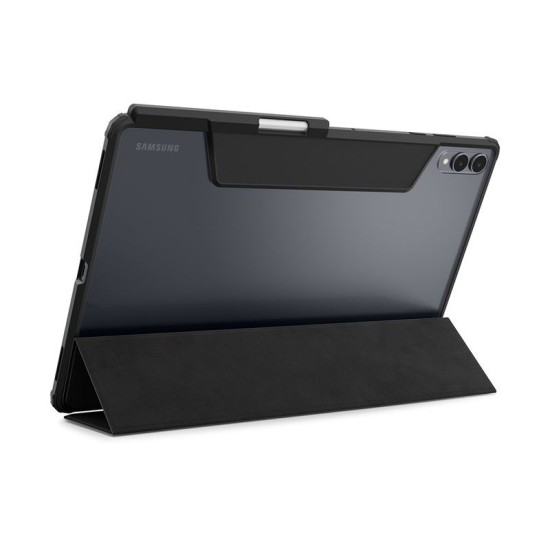 Husa tip carte Spigen Air Skin Pro pentru Samsung Galaxy Tab S11 Ultra, neagra (Ingredi, ACS10221) by www.silkase.ro