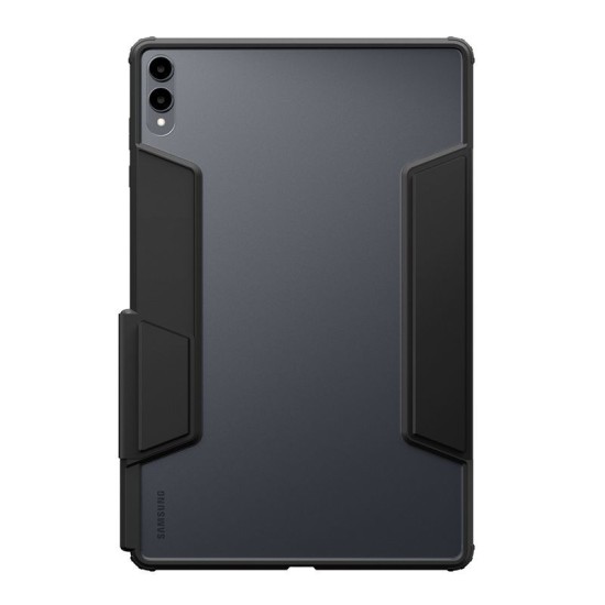 Husa tip carte Spigen Air Skin Pro pentru Samsung Galaxy Tab S11 Ultra, neagra (Ingredi, ACS10221) by www.silkase.ro