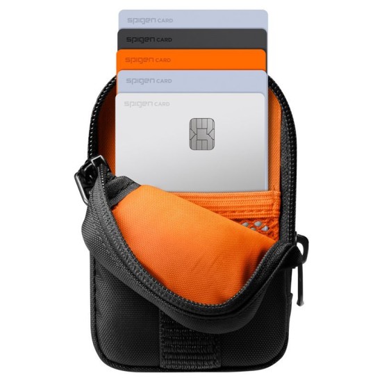 Geantă Organizator Portabilă Spigen TintapZip MagSafe, Negru Geantă Organizator Portabilă Spigen TintapZip MagSafe, Negru (Genți și Borsete Telefon, AFA10226) by www.silkase.ro