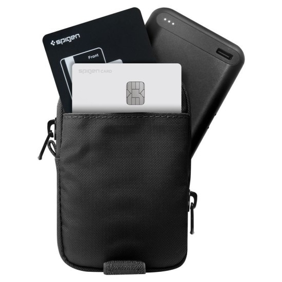 Geantă Organizator Portabilă Spigen TintapZip MagSafe, Negru Geantă Organizator Portabilă Spigen TintapZip MagSafe, Negru (Genți și Borsete Telefon, AFA10226) by www.silkase.ro