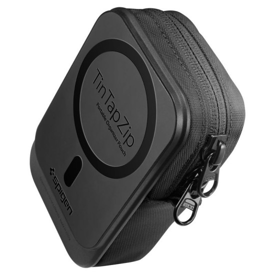 Geantă Organizator Portabilă Spigen TintapZip MagSafe, Negru Geantă Organizator Portabilă Spigen TintapZip MagSafe, Negru (Genți și Borsete Telefon, AFA10226) by www.silkase.ro