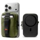 Organizator Portabil Spigen TintapZip MagSafe, Olive Green - Husă Premium pentru Accesorii Organizator Portabil Spigen TintapZip MagSafe, Olive Green - Husă Premium pentru Accesorii (Șnururi și Curele Telefon, AFA10227) by www.silkase.ro