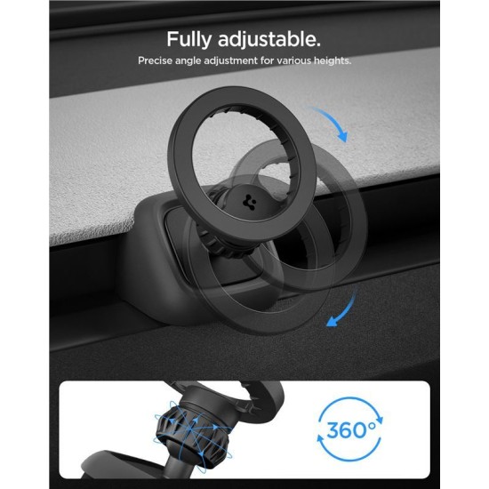 Suport Auto MagSafe Spigen TAM100 pentru Tesla Model 3 (2024) și Model Y (Juniper), Negru Suport Auto MagSafe Spigen TAM100 pentru Tesla Model 3 (2024) și Model Y (Juniper), Negru (Suport auto, ACP10259) by www.silkase.ro