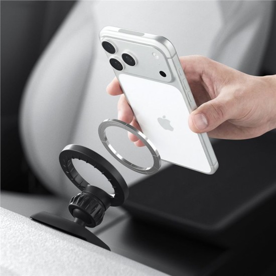 Suport Auto MagSafe Spigen TAM100 pentru Tesla Model 3 (2024) și Model Y (Juniper), Negru Suport Auto MagSafe Spigen TAM100 pentru Tesla Model 3 (2024) și Model Y (Juniper), Negru (Suport auto, ACP10259) by www.silkase.ro