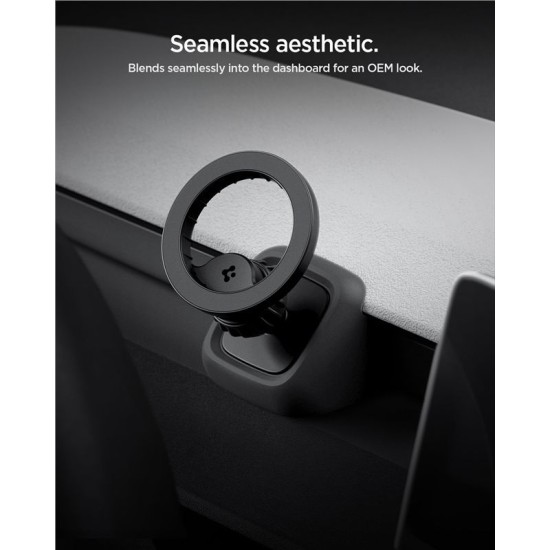 Suport Auto MagSafe Spigen TAM100 pentru Tesla Model 3 (2024) și Model Y (Juniper), Negru Suport Auto MagSafe Spigen TAM100 pentru Tesla Model 3 (2024) și Model Y (Juniper), Negru (Suport auto, ACP10259) by www.silkase.ro