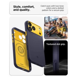 Husa de protectie Spigen Nano Pop MagSafe pentru iPhone 17 Pro Max, bleumarin Husa de protectie Spigen Nano Pop MagSafe pentru iPhone 17 Pro Max, bleumarin