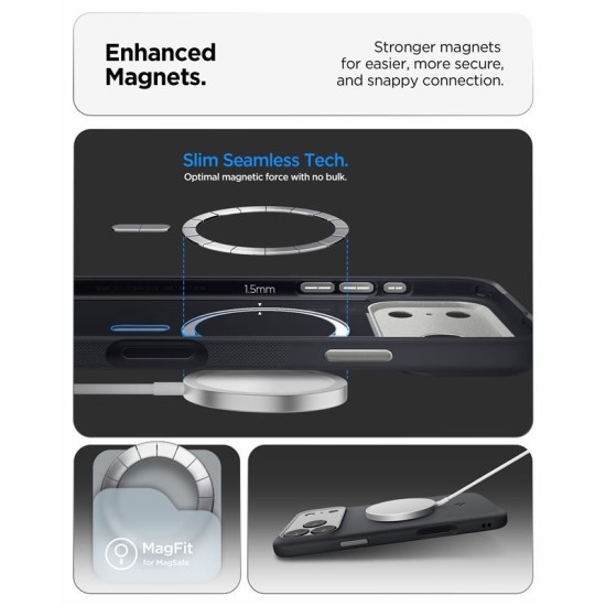 Husa de protectie Spigen Nano Pop MagSafe pentru iPhone 17 Pro Max, negru susan (Spigen, Ingredi) by www.silkase.ro Husa de protectie Spigen Nano Pop MagSafe pentru iPhone 17 Pro Max, negru susan (iPhone 17 Pro Max, ACS10262) by www.silkase.ro