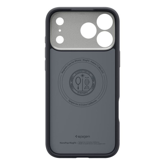 Husa de protectie Spigen Nano Pop MagSafe pentru iPhone 17 Pro Max, negru susan (Spigen, Ingredi) by www.silkase.ro Husa de protectie Spigen Nano Pop MagSafe pentru iPhone 17 Pro Max, negru susan (iPhone 17 Pro Max, ACS10262) by www.silkase.ro