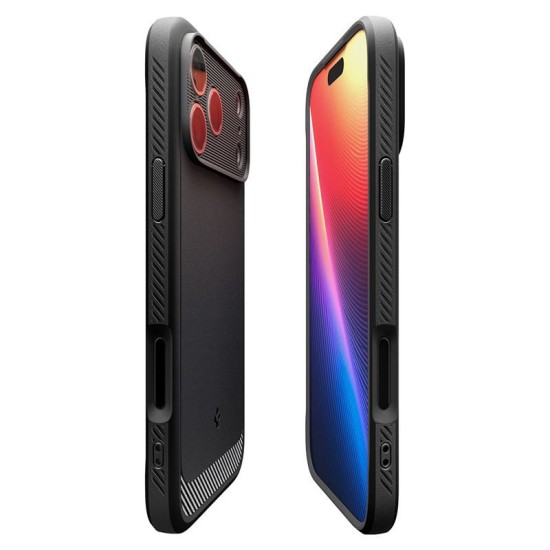 Husa de protectie Spigen Rugged Armor MagSafe pentru iPhone 17 Pro Max, negru mat (Spigen, Ingredi) by www.silkase.ro Husa de protectie Spigen Rugged Armor MagSafe pentru iPhone 17 Pro Max, negru mat (iPhone 17 Pro Max, ACS10263) by www.silkase.ro