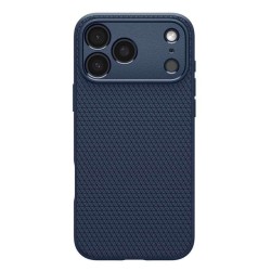 Husa de protectie Spigen Liquid Air pentru iPhone 17 Pro Max, bleumarin Husa de protectie Spigen Liquid Air pentru iPhone 17 Pro Max, bleumarin