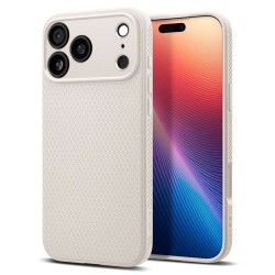 Husa de protectie Spigen Liquid Air pentru iPhone 17 Pro Max, titan natural