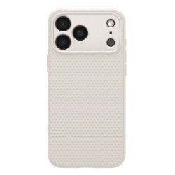 Husa de protectie Spigen Liquid Air pentru iPhone 17 Pro Max, titan natural
