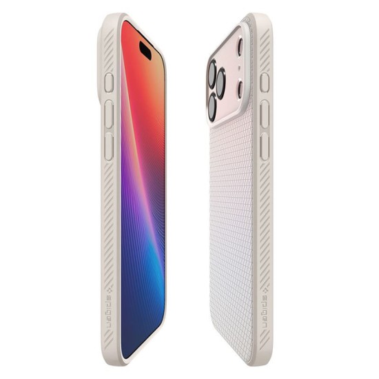 Husa de protectie Spigen Liquid Air pentru iPhone 17 Pro Max, titan natural (Spigen, Ingredi) by www.silkase.ro Husa de protectie Spigen Liquid Air pentru iPhone 17 Pro Max, titan natural (iPhone 17 Pro Max, ACS10268) by www.silkase.ro