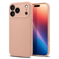 Husa de protectie Spigen Liquid Air pentru iPhone 17 Pro Max, titan roz