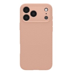 Husa de protectie Spigen Liquid Air pentru iPhone 17 Pro Max, titan roz Husa de protectie Spigen Liquid Air pentru iPhone 17 Pro Max, titan roz