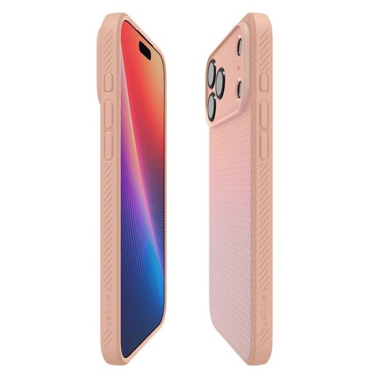 Husa de protectie Spigen Liquid Air pentru iPhone 17 Pro Max, titan roz (iPhone 17 Pro Max, ACS10269) by www.silkase.ro