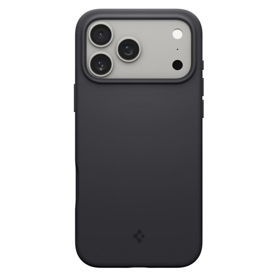 Husa din silicon Spigen Silicone Fit MagSafe pentru iPhone 17 Pro Max, neagra (iPhone 17 Pro Max, ACS10270) by www.silkase.ro