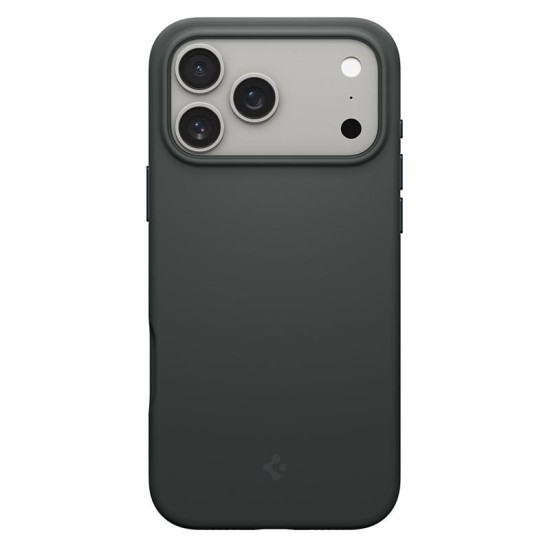 Husa din silicon Spigen Silicone Fit MagSafe pentru iPhone 17 Pro Max, verde abis (Spigen, Ingredi) by www.silkase.ro Husa din silicon Spigen Silicone Fit MagSafe pentru iPhone 17 Pro Max, verde abis (iPhone 17 Pro Max, ACS10271) by www.silkase.ro