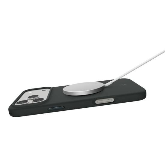 Husa din silicon Spigen Silicone Fit MagSafe pentru iPhone 17 Pro Max, verde abis (Spigen, Ingredi) by www.silkase.ro Husa din silicon Spigen Silicone Fit MagSafe pentru iPhone 17 Pro Max, verde abis (iPhone 17 Pro Max, ACS10271) by www.silkase.ro