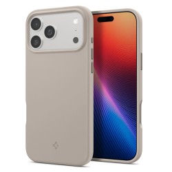 Husa din silicon Spigen Silicone Fit MagSafe pentru iPhone 17 Pro Max, culoarea pietrei