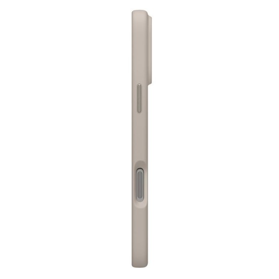 Husa din silicon Spigen Silicone Fit MagSafe pentru iPhone 17 Pro Max, culoarea pietrei (iPhone 17 Pro Max, ACS10272) by www.silkase.ro