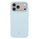 Husa din silicon Spigen Silicone Fit MagSafe pentru iPhone 17 Pro Max, albastru stins (iPhone 17 Pro Max, ACS10273) by www.silkase.ro