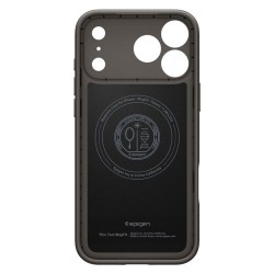 Husa subtire Spigen Thin Fit MagSafe pentru iPhone 17 Pro Max, gunmetal