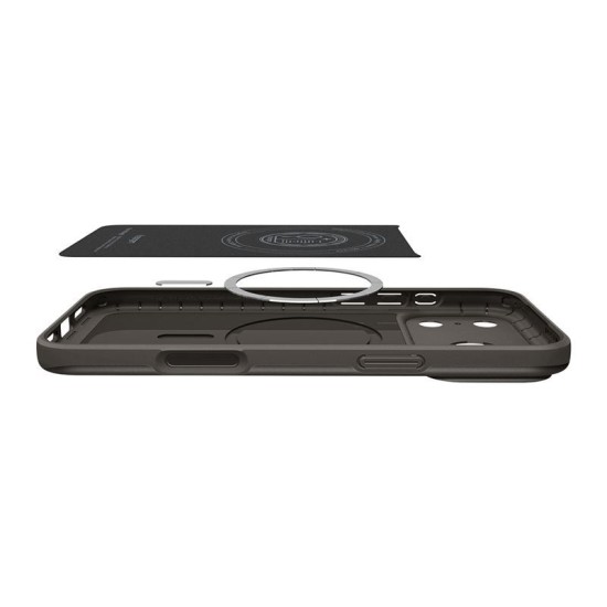 Husa subtire Spigen Thin Fit MagSafe pentru iPhone 17 Pro Max, gunmetal (Spigen, Ingredi) by www.silkase.ro Husa subtire Spigen Thin Fit MagSafe pentru iPhone 17 Pro Max, gunmetal (iPhone 17 Pro Max, ACS10276) by www.silkase.ro