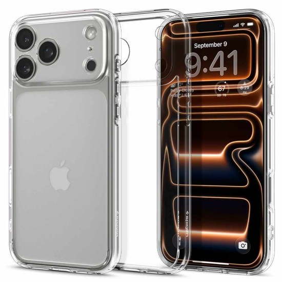 Husa de protectie hibrida Spigen Ultra Hybrid pentru iPhone 17 Pro Max, transparenta (iPhone 17 Pro Max, ACS10278) by www.silkase.ro