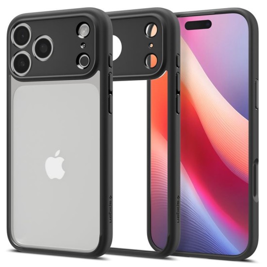 Husa de protectie hibrida Spigen Ultra Hybrid pentru iPhone 17 Pro Max, negru mat (Spigen, Ingredi) by www.silkase.ro Husa de protectie hibrida Spigen Ultra Hybrid pentru iPhone 17 Pro Max, negru mat (iPhone 17 Pro Max, ACS10279) by www.silkase.ro
