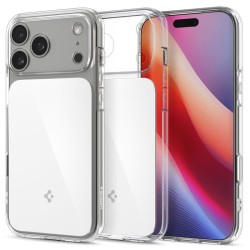 Husa de protectie Spigen Ultra Hybrid T MagSafe pentru iPhone 17 Pro Max, alb lucios