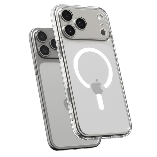 Husa hibrida Spigen Ultra Hybrid MagSafe pentru iPhone 17 Pro Max, transparenta (Spigen, Ingredi) by www.silkase.ro Husa hibrida Spigen Ultra Hybrid MagSafe pentru iPhone 17 Pro Max, transparenta (iPhone 17 Pro Max, ACS10282) by www.silkase.ro