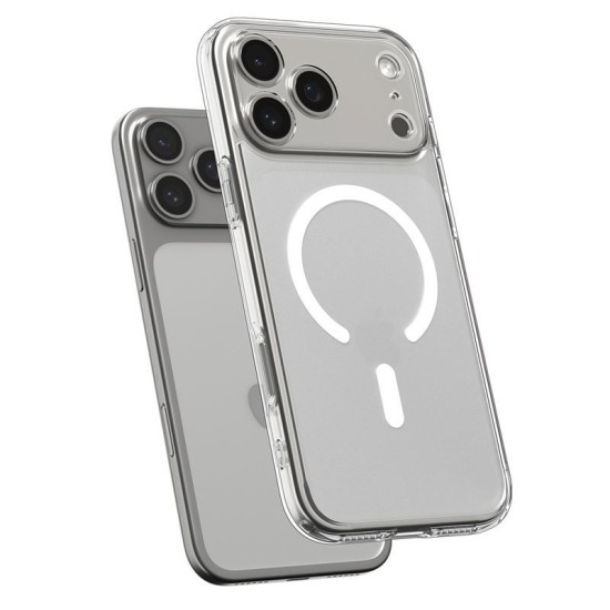 Husa hibrida Spigen Ultra Hybrid MagSafe pentru iPhone 17 Pro Max, alb matuit (Spigen, Ingredi) by www.silkase.ro Husa hibrida Spigen Ultra Hybrid MagSafe pentru iPhone 17 Pro Max, alb matuit (iPhone 17 Pro Max, ACS10286) by www.silkase.ro
