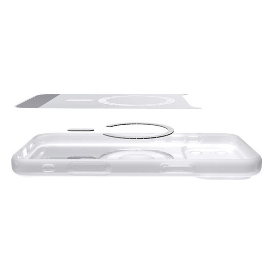 Husa hibrida Spigen Ultra Hybrid MagSafe pentru iPhone 17 Pro Max, argintiu clasic (Spigen, Ingredi) by www.silkase.ro Husa hibrida Spigen Ultra Hybrid MagSafe pentru iPhone 17 Pro Max, argintiu clasic (iPhone 17 Pro Max, ACS10291) by www.silkase.ro
