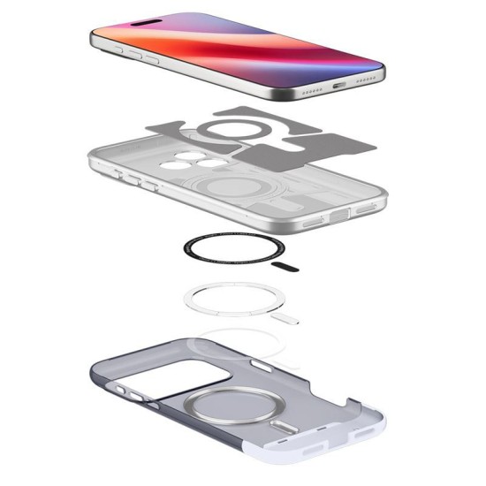 Husa de protectie Spigen Classic C1 MagSafe pentru iPhone 17 Pro Max, grafit (Spigen, Ingredi) by www.silkase.ro Husa de protectie Spigen Classic C1 MagSafe pentru iPhone 17 Pro Max, grafit (iPhone 17 Pro Max, ACS10293) by www.silkase.ro