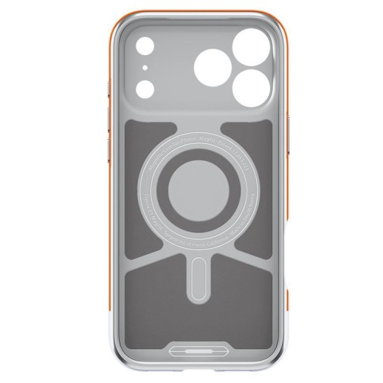 Husa de protectie Spigen Classic C1 MagSafe pentru iPhone 17 Pro Max, tangerine (iPhone 17 Pro Max, ACS10296) by www.silkase.ro