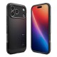 Husa ultra-rezistenta Spigen Tough Armor T MagSafe pentru iPhone 17 Pro Max, neagra (iPhone 17 Pro Max, ACS10297) by www.silkase.ro